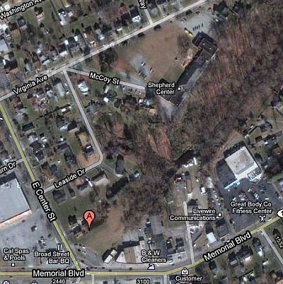 Dickson Elementary School Kingsport Tennessee Aerial 1