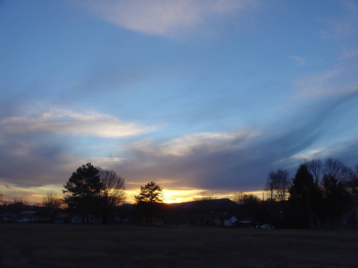 Dickson Elementary School Sunset
